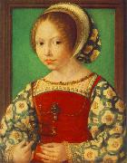 Young Girl with Astronomic Instrument f GOSSAERT, Jan (Mabuse)